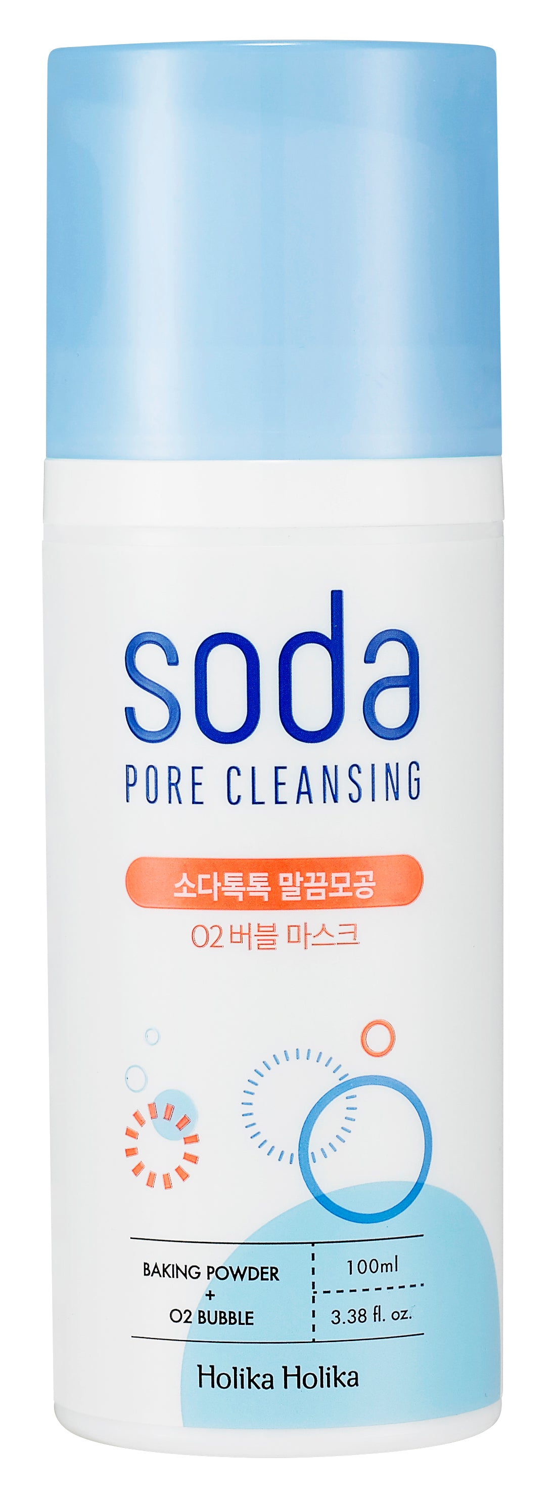 HOLIKA HOLIKA - Soda Tok Tok Clean Pore Deep O2 Bubble Mask