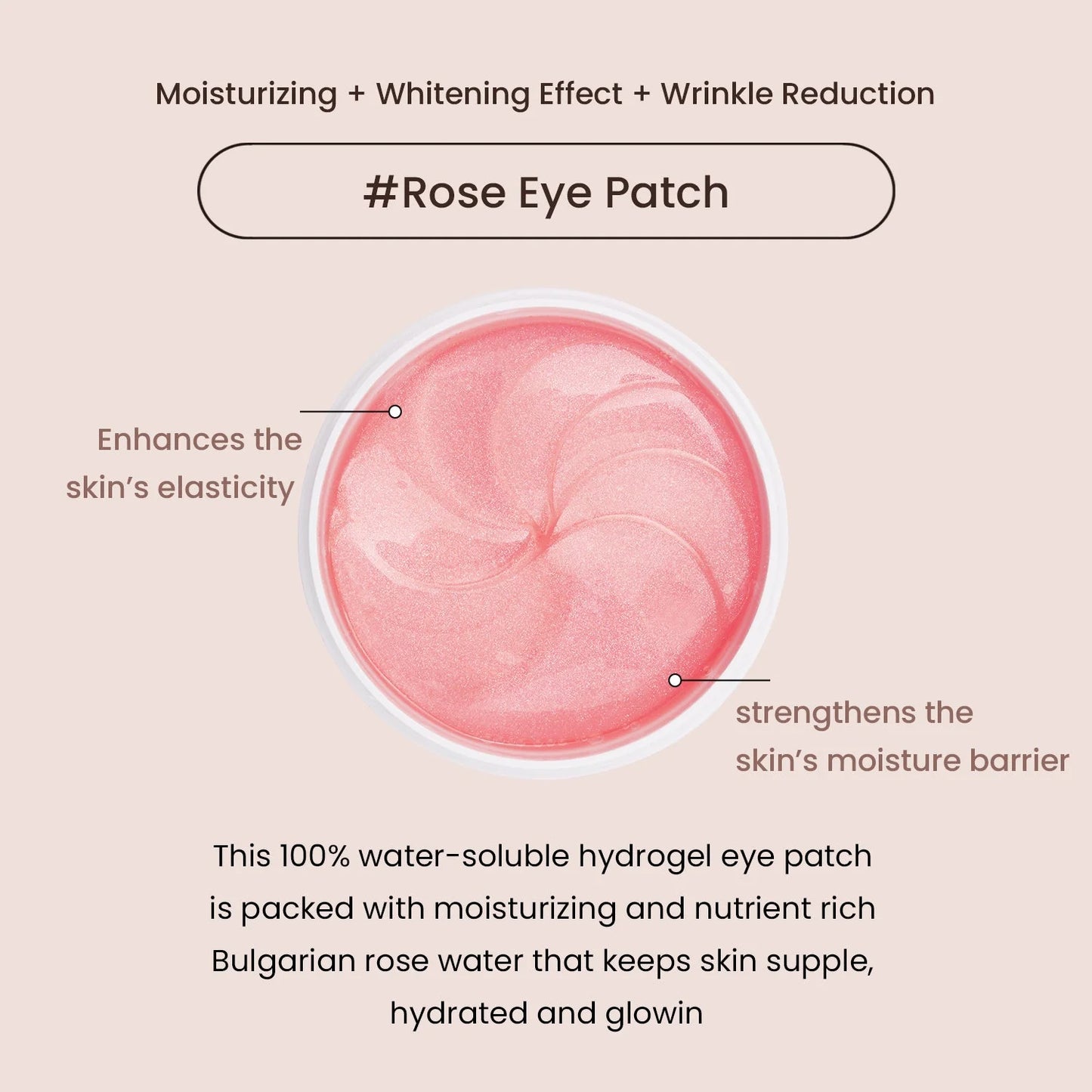 HEIMISH - Bulgarian Rose Hydrogel Eye Patch (60pcs)