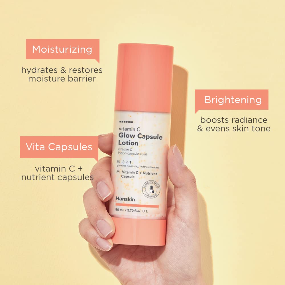 HANSKIN - Vitamin C Glow Capsule Lotion