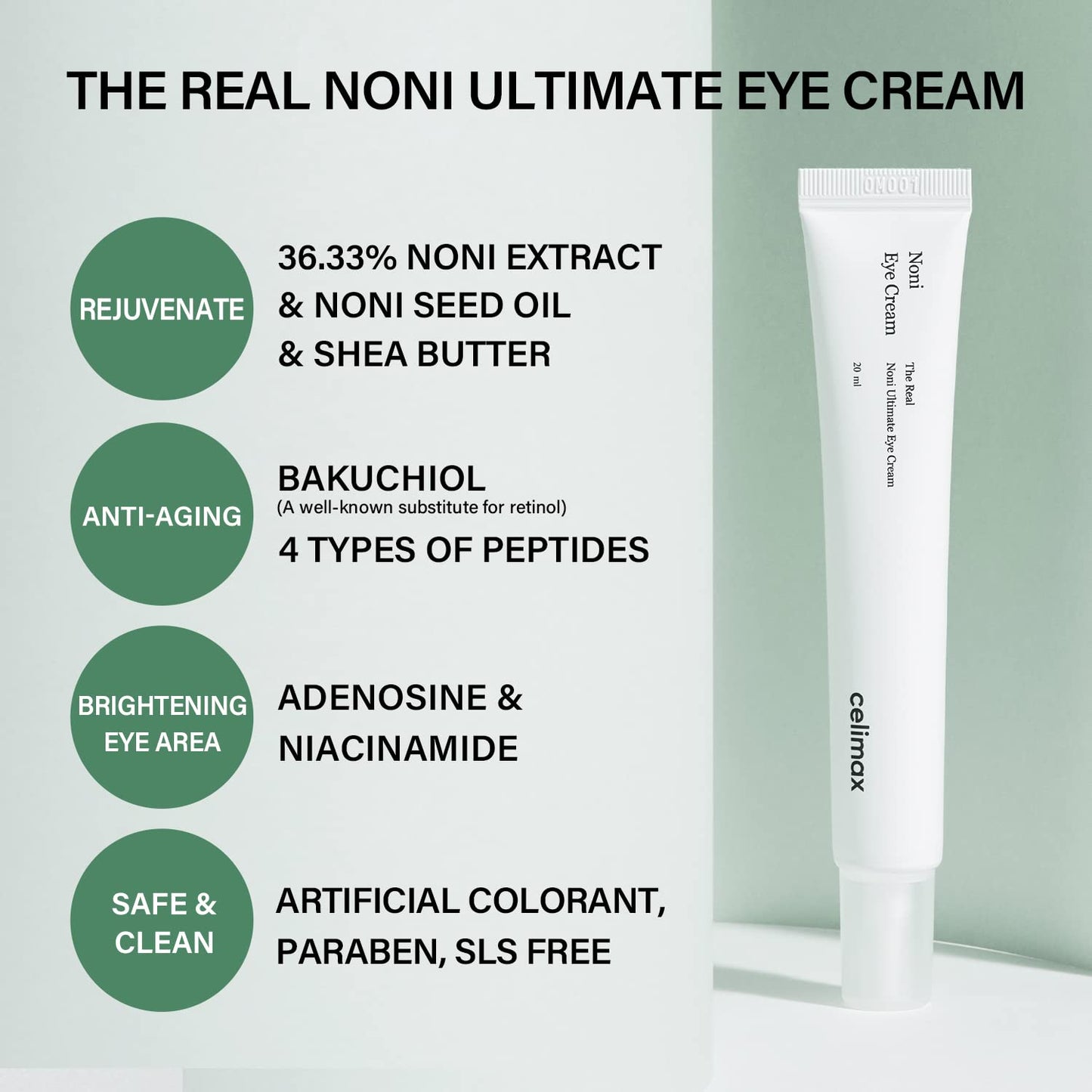 CELIMAX - The Real Noni Ultimate Eye Cream