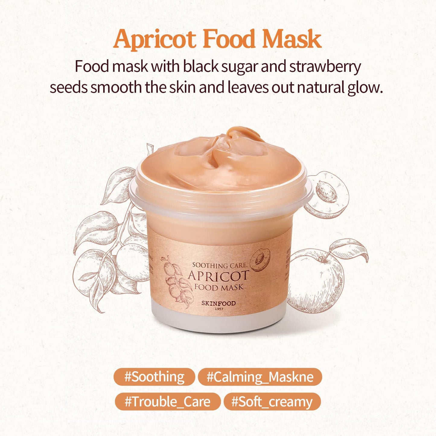 SKINFOOD- Food Mask Apricot