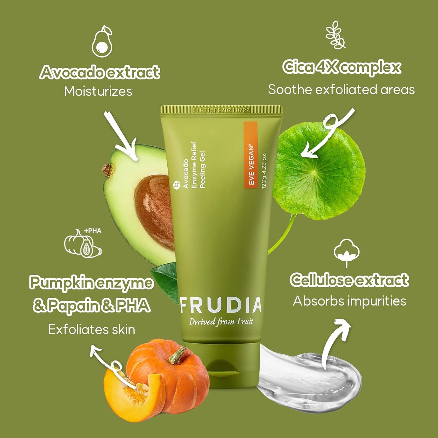 FRUDIA - Avocado Enzyme Relief Peeling Gel