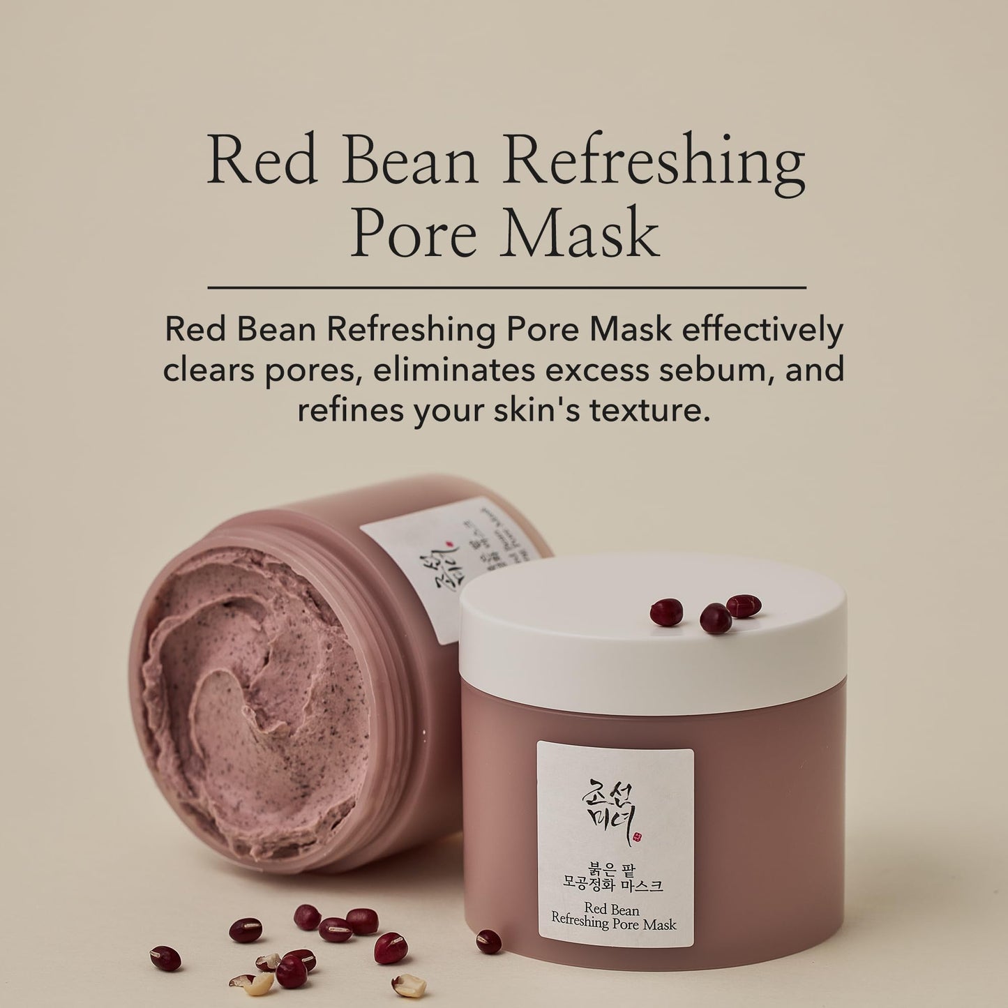 BEAUTY OF JOSEON - Red Bean Refreshing Pore Mask