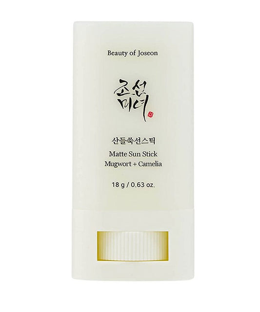 BEAUTY OF JOSEON - Matte Sun Stick Mugwort + Camelia SPF 50+ PA++++