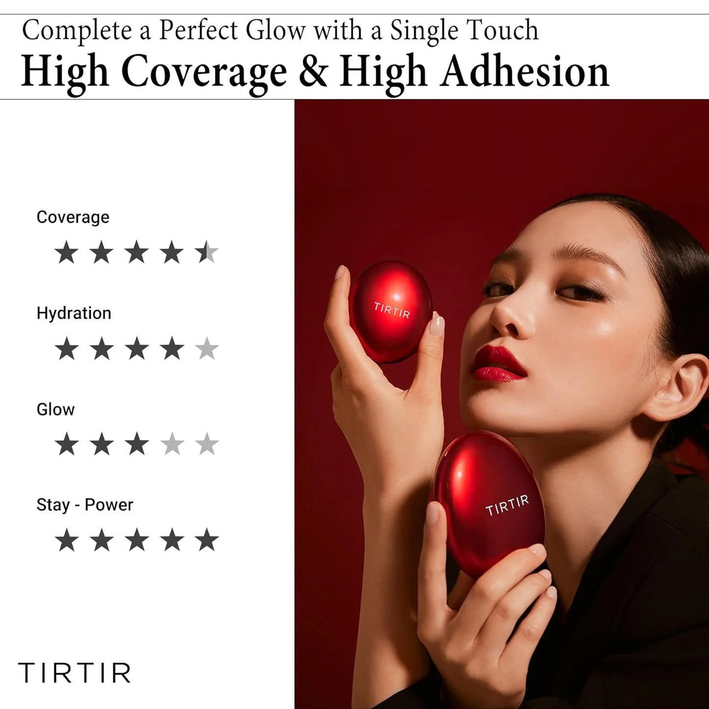 TIRTIR - Mask Fit Red Cushion SPF40 PA++