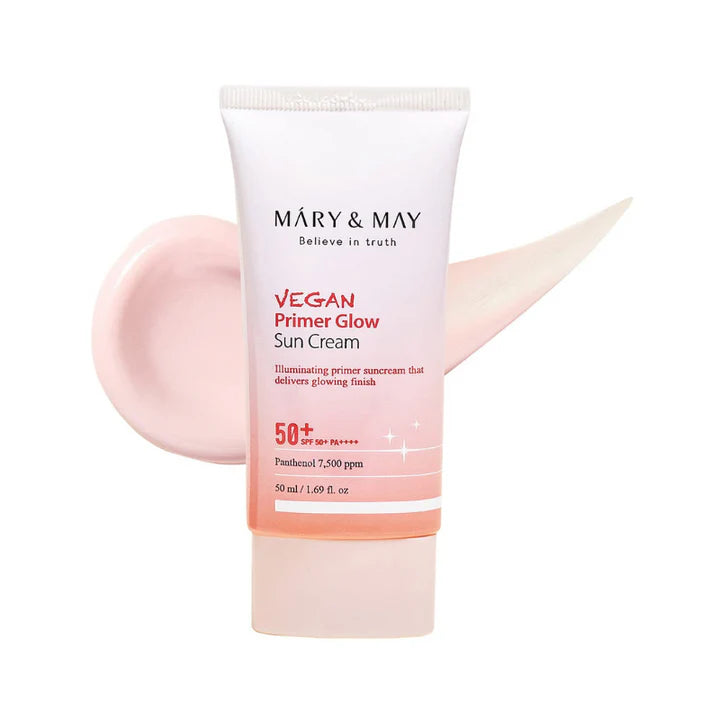 MARY&MAY - Vegan Primer Glow Sun Cream SPF50+/PA++++ 50ml