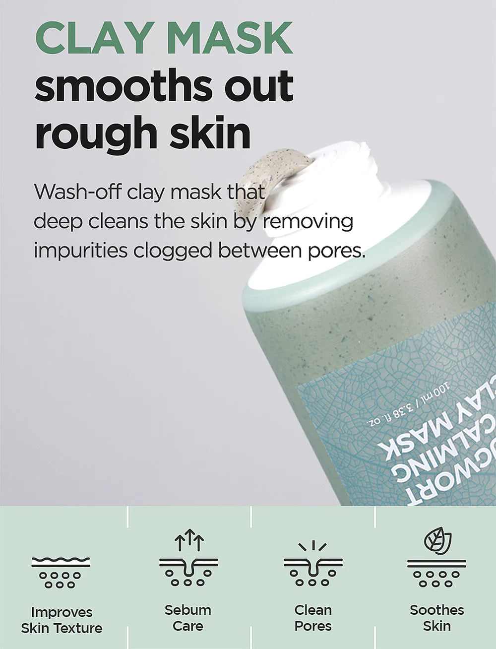 ISNTREE - Mugwort Calming Clay Mask