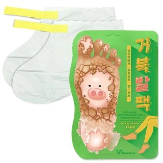 ELIZAVECCA - Witch Piggy Hell-Pore Turtle's Exfoliating Foot Mask