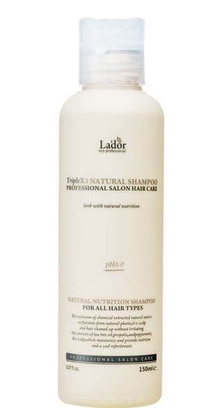 LADOR - TripleX3 Natural Shampoo