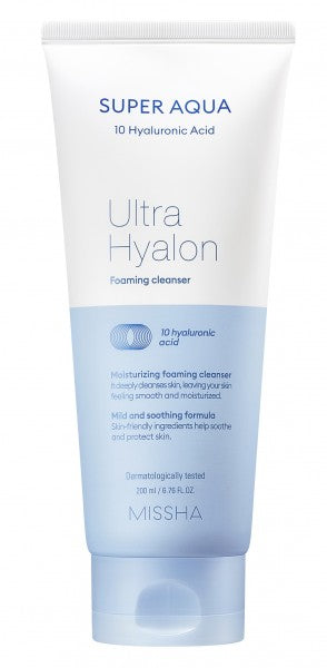 MISSHA - Super Aqua Ultra Hyalron Cleansing Foam