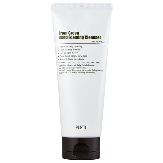 PURITO – From Green Deep Foaming Cleanser