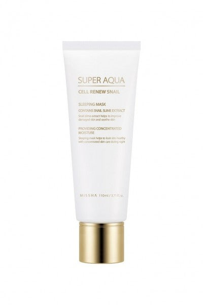 MISSHA - Super Aqua Cell Renew Snail Sleeping Mask