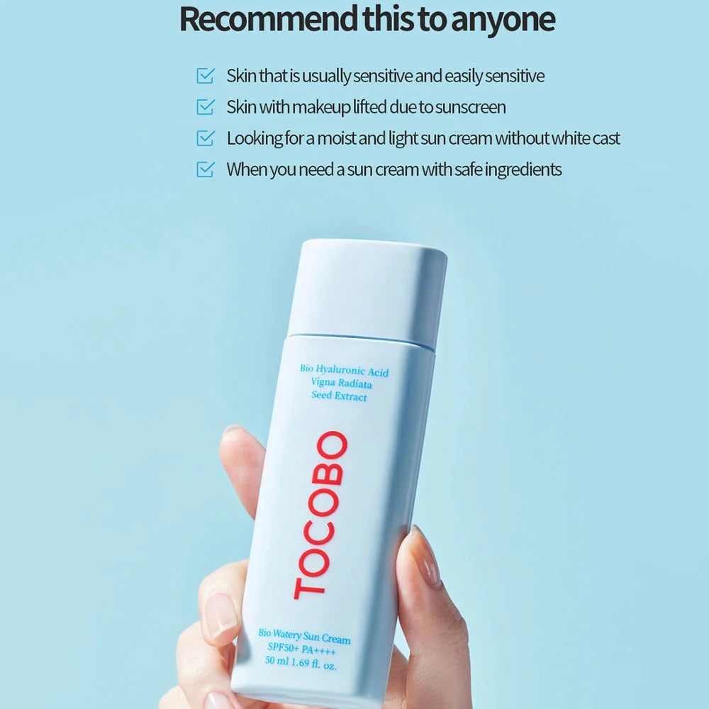 TOCOBO - BIO WATERY SUN CREAM SPF50+ PA++++