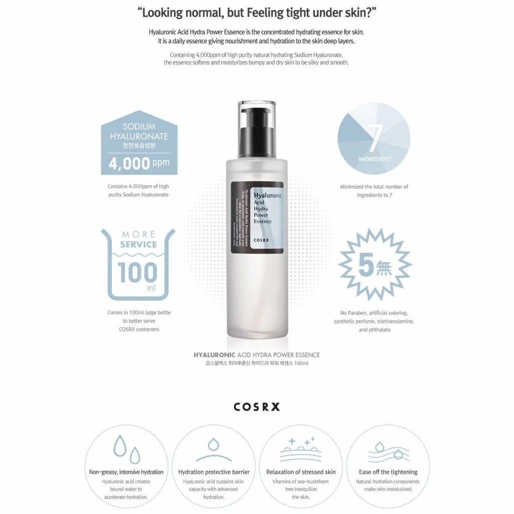 COSRX - Hyaluronic Acid Hydra Power Essence