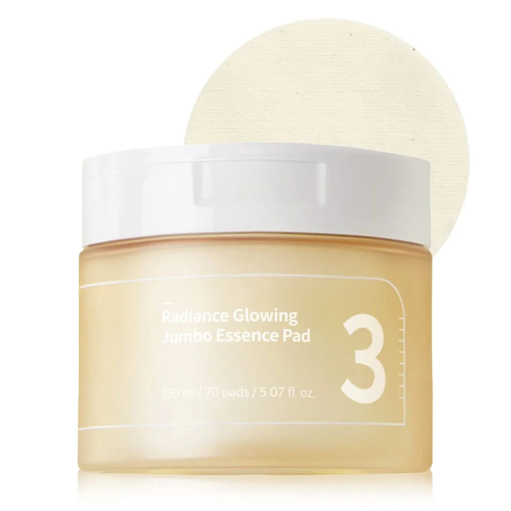 Numbuzin - No.3 Radiance Glowing Jumbo Essence Pad (70pcs)