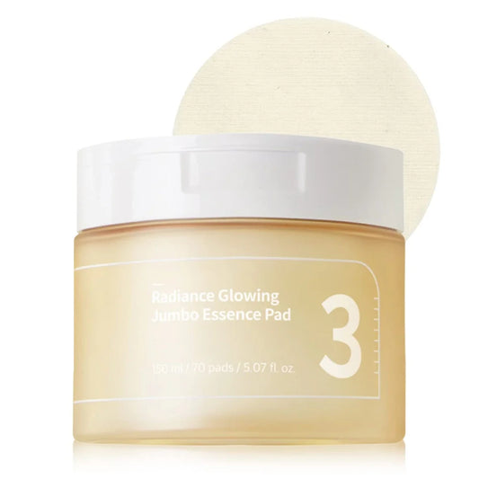 Numbuzin - No.3 Radiance Glowing Jumbo Essence Pad (70pcs)