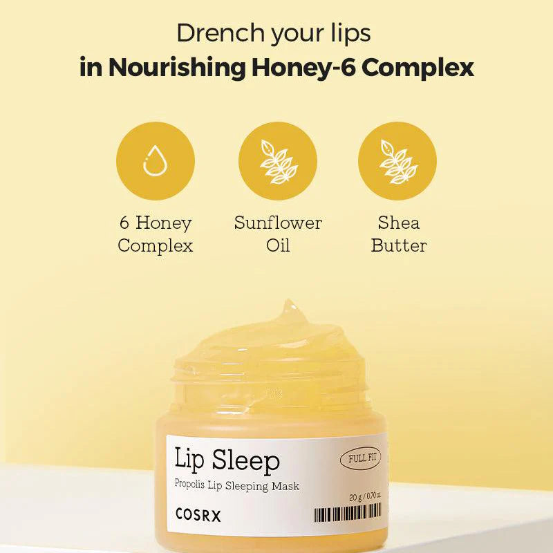 COSRX - Full Fit Propolis Lip Sleeping Mask